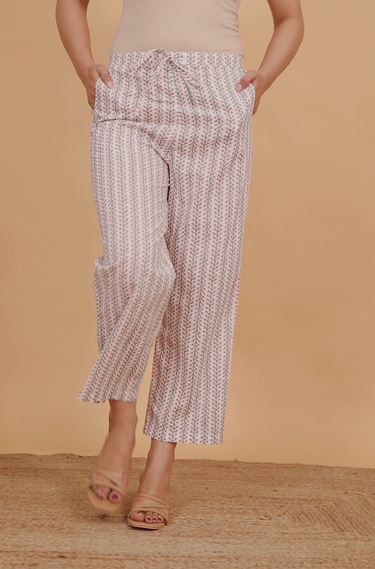 Soft Cotton Floral Pant