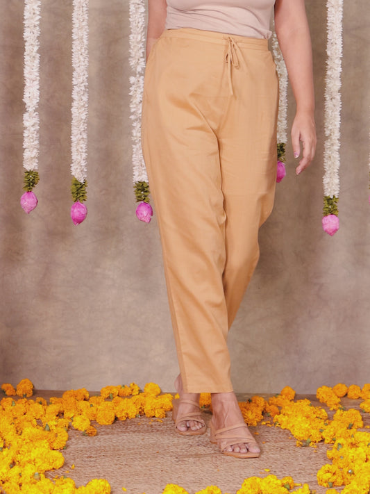 Soft Cotto Tapered Trousers