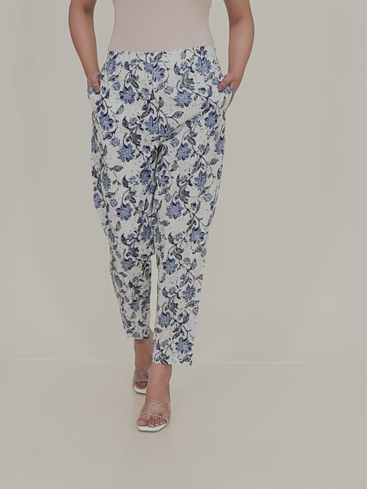 Soft Cotton Floral Pant