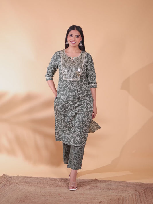 Soft Cotton Bandhani Kurta