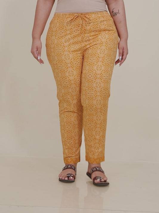 Soft Cotton Bandhani Pant