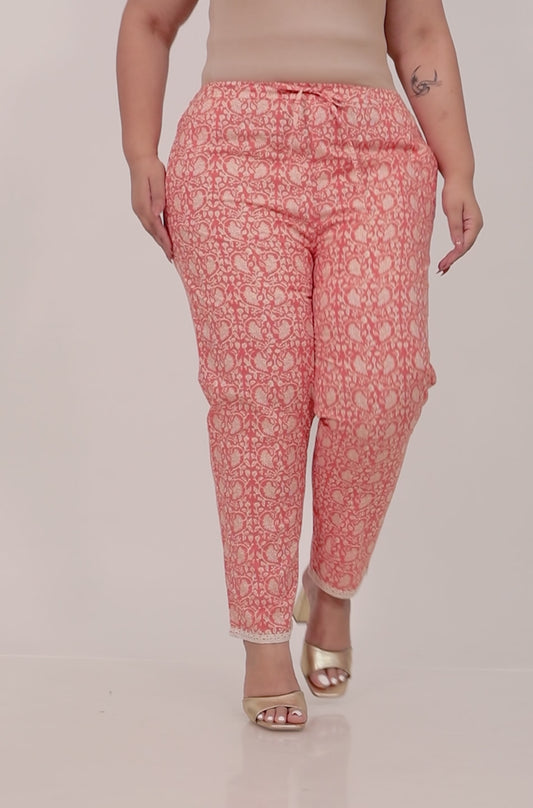 Soft Cotton Floral Pant