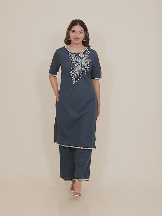 Soft Cotton Solid Kurta