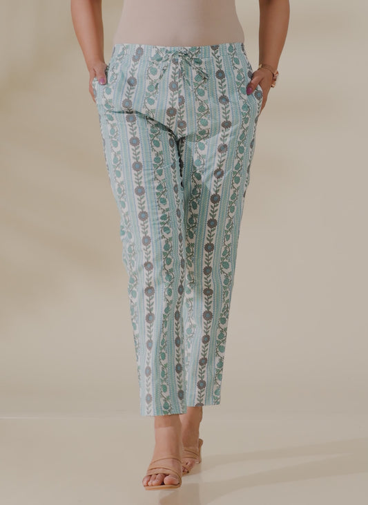 Soft Cotton Floral Pant