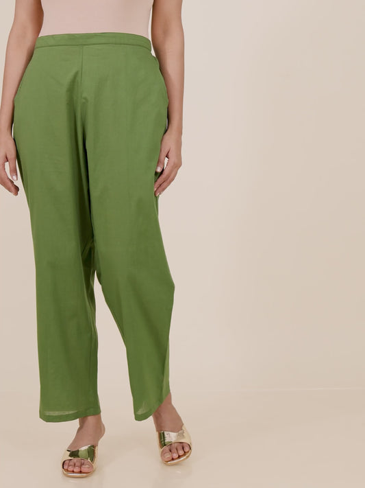 Soft Cotton Solid Pant