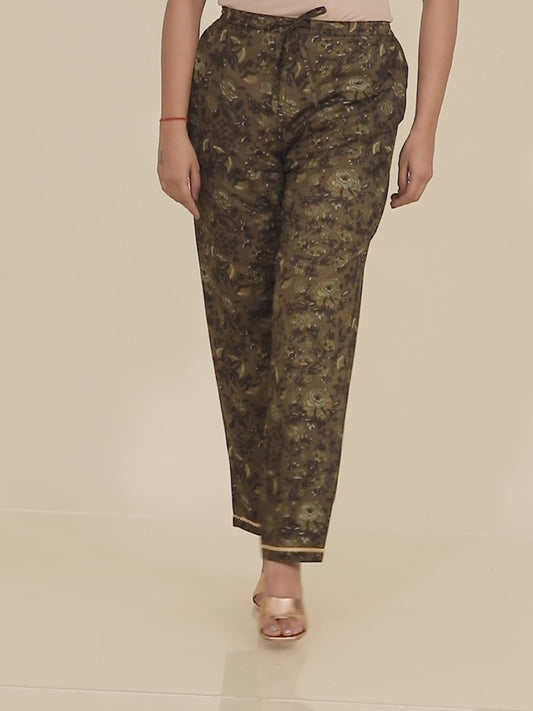 Soft Cotton Floral Pant