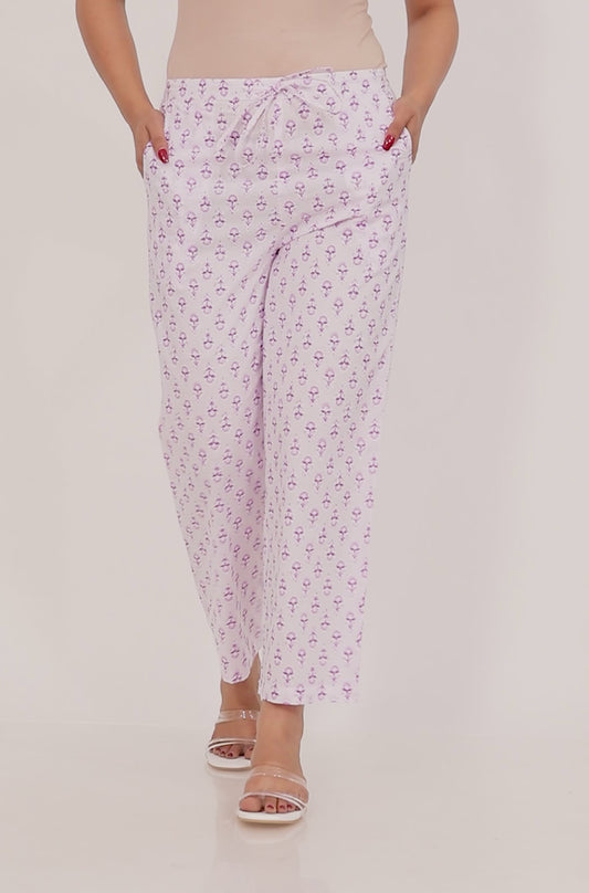 Soft Cotton Floral Pant