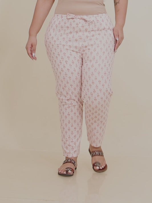 Soft Cotton Floral Pant