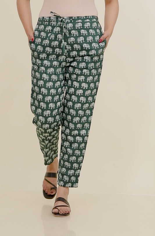 Soft Cotton Animal Pant