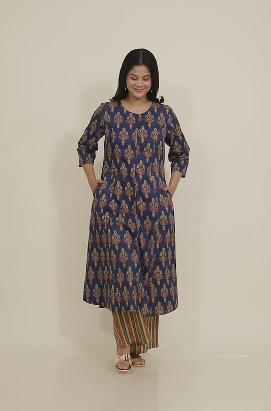 Soft Cotton Floral Kurta