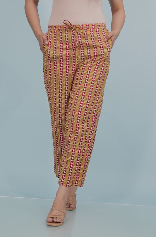 Soft Cotton Tribal Pant