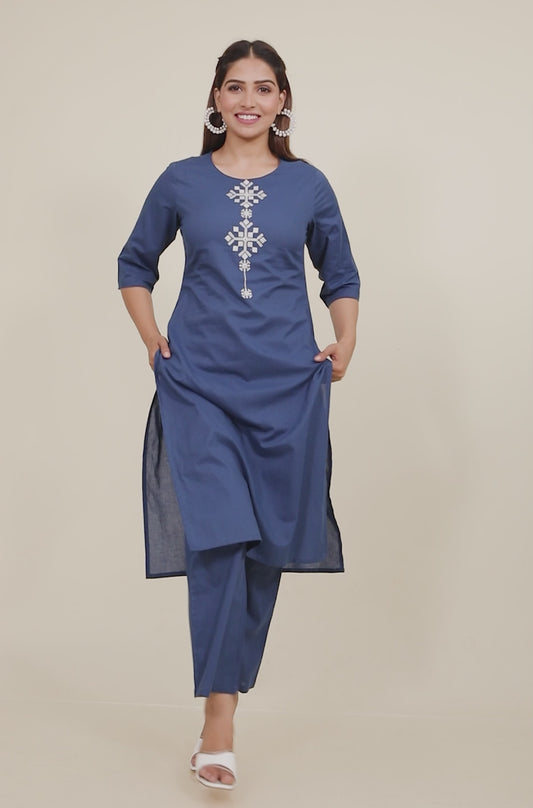 Soft Cotton Solid Kurta