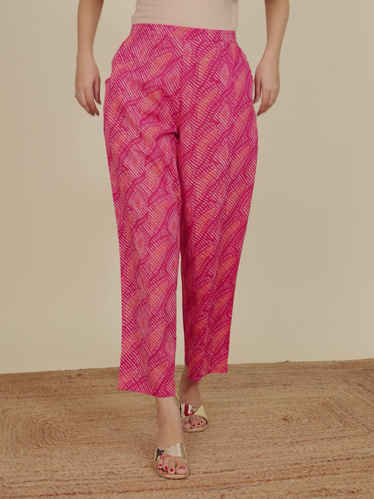 Soft Cotton Leheriya Pant