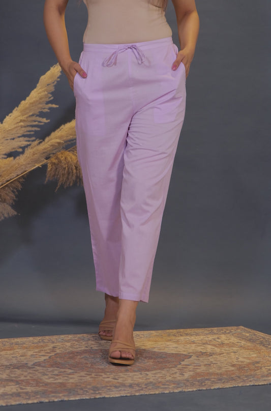 Soft Cotton Solid Pant