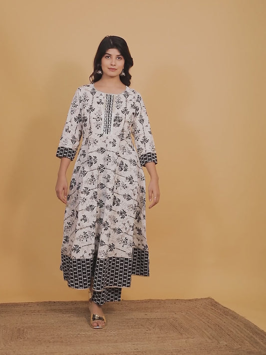 Soft Cotton Butti Kurta