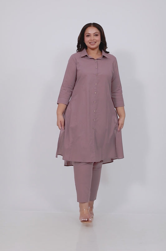 Soft Cotton Solid Kurta