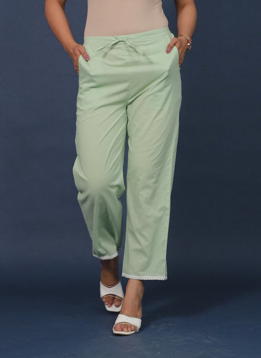 Soft Cotton Solid Pant