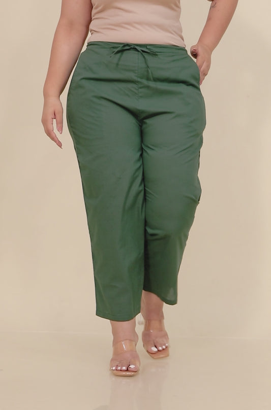 Soft Cotton Solid Pant