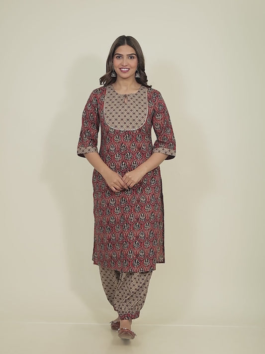 Soft Cotton Paisley Kurta