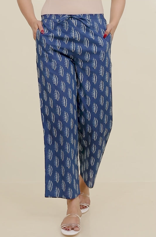 Soft Cotton Abstract Pant