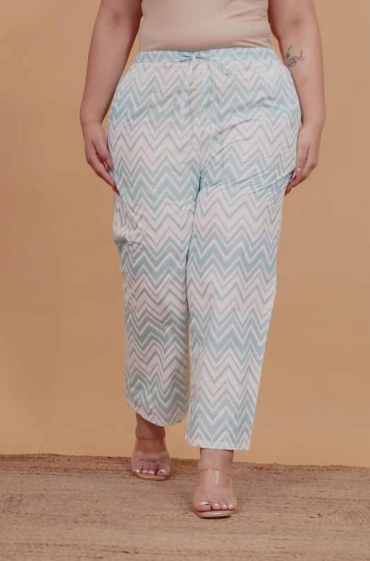 Soft Cotton Chevron Pant