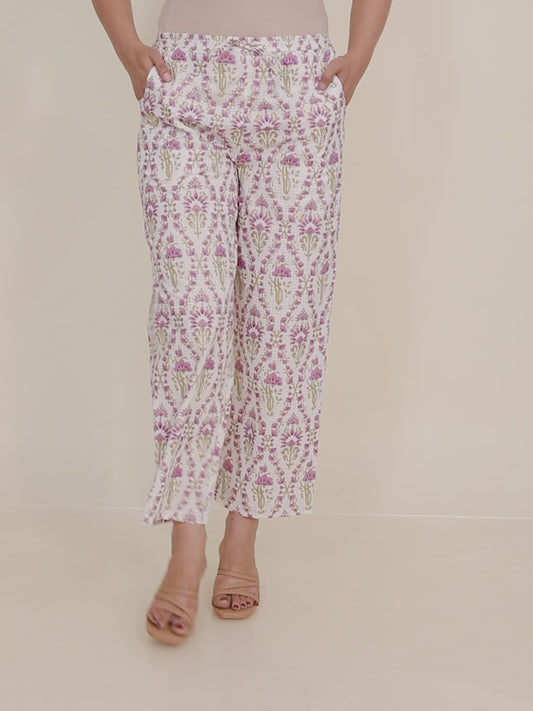 Soft Cotton Floral Pant