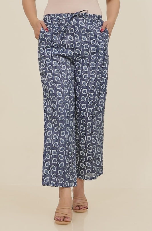 Kantha Cotton Floral Pant