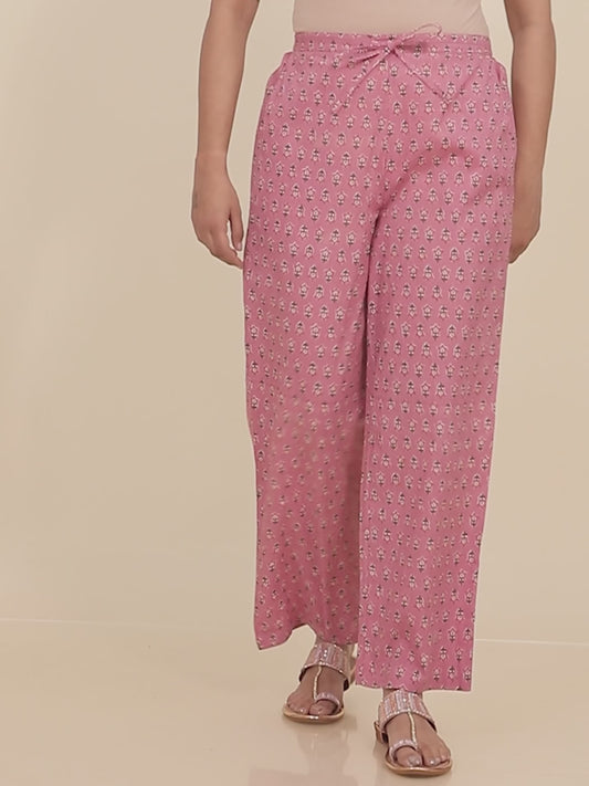 Soft Cotton Floral Pant