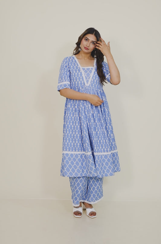 Rayon Ikat Kurta