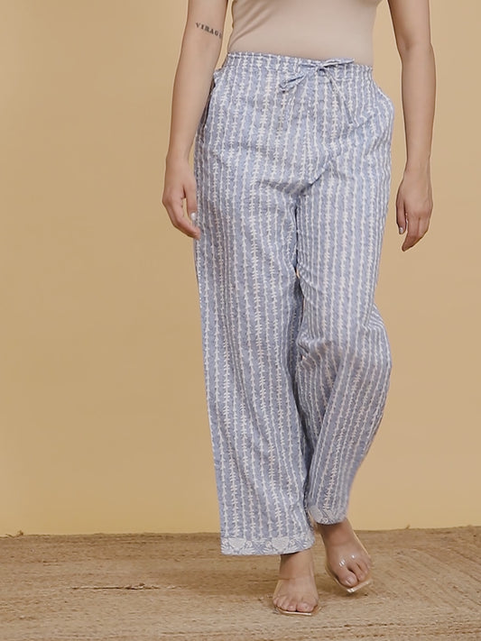 Soft Cotton Abstract Pant