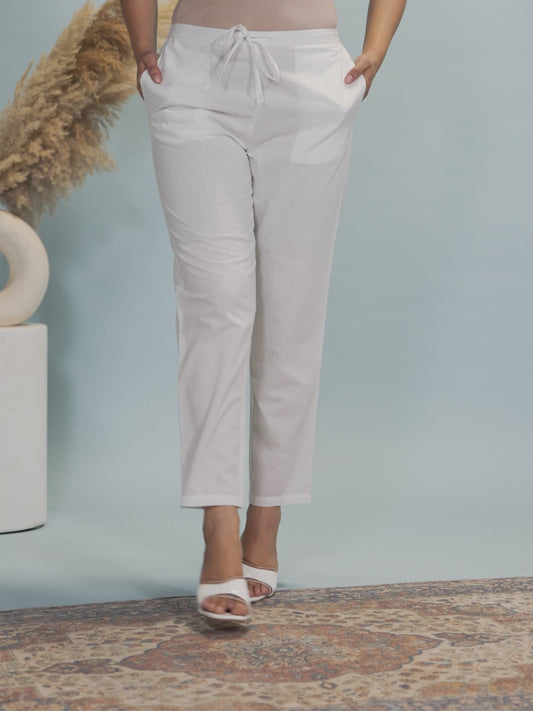 Soft Cotton Solid Pant