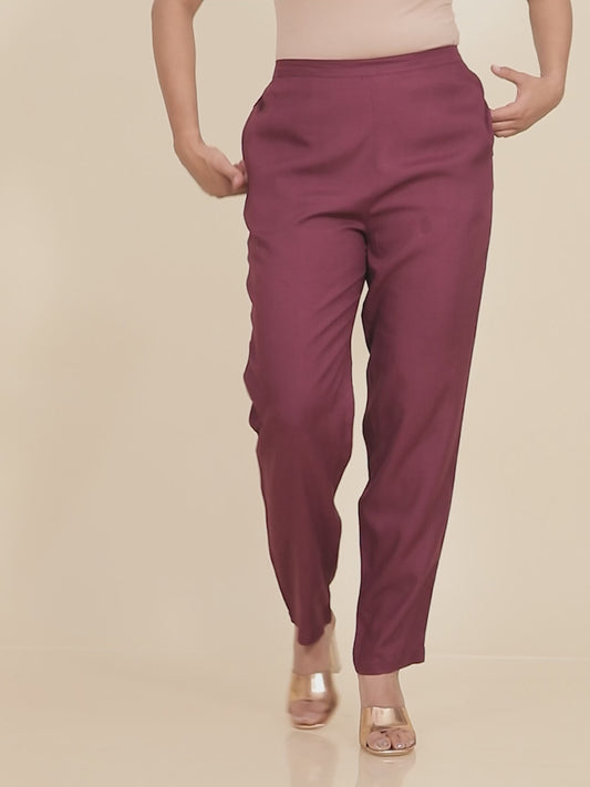 Rayon Solid Pant