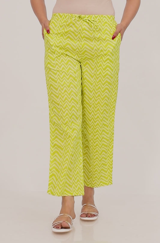 Soft Cotton Chevron Pant