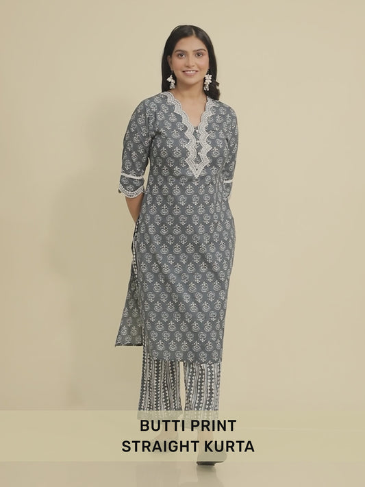 Soft Cotton Block Kurta