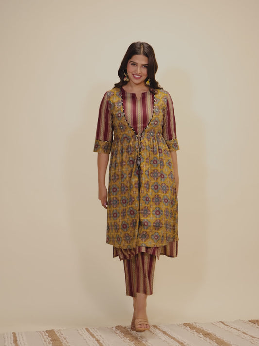 Soft Cotton Striped Kurta