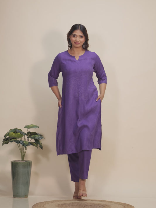 Rayon Solid Kurta