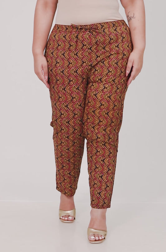 Soft Cotton Chevron Pant