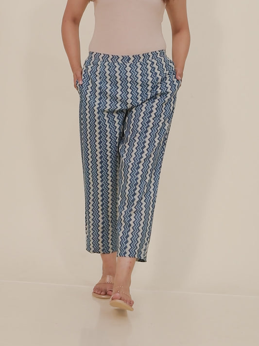 Soft Cotton Cheveron Pant