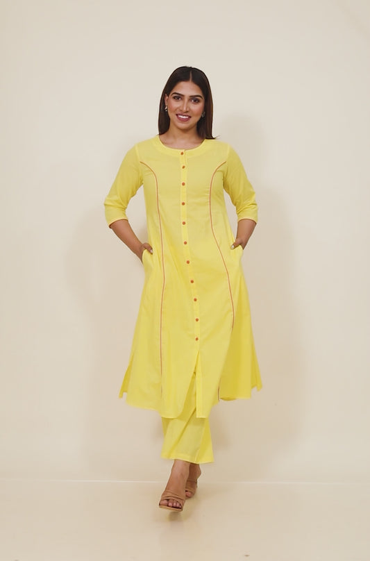 Soft Cotton Solid Kurta