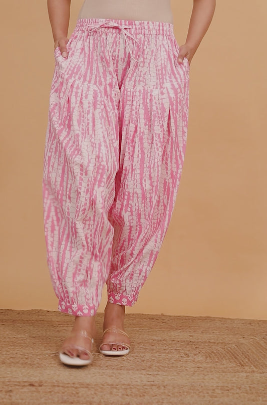 Soft Cotton Tie-Dye Salwar