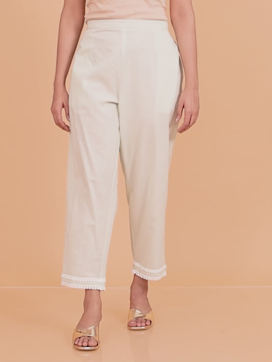 Soft Cotton Solid Pant