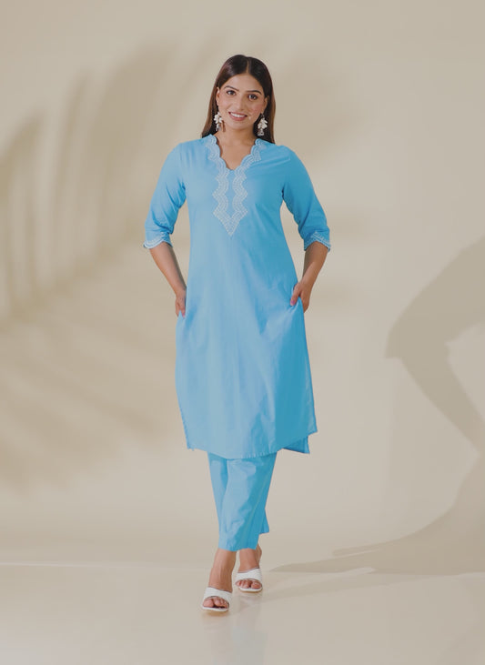 Soft Cotton Solid Kurta