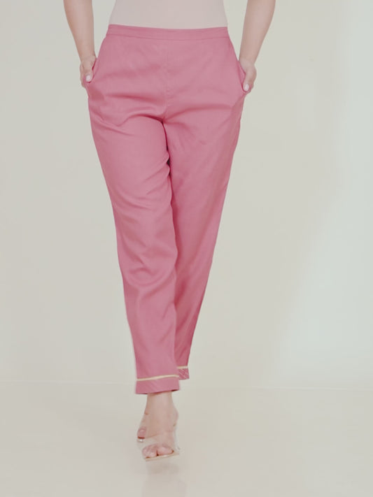 Rayon Solid Pant