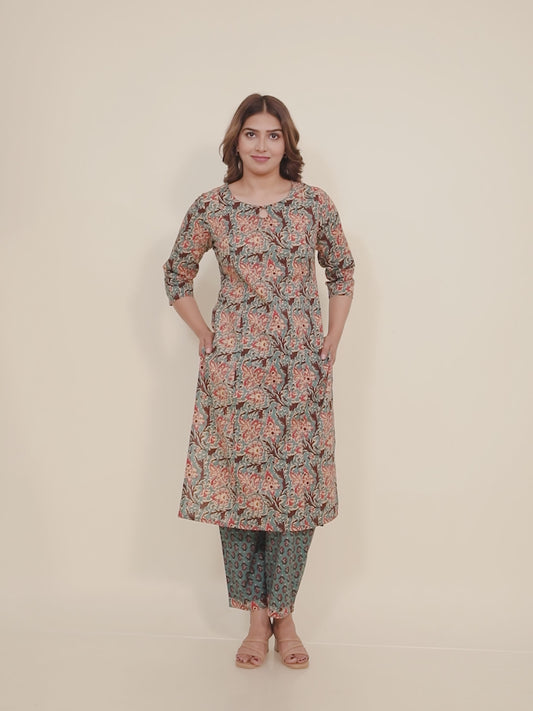 Soft Cotton Kalamkari Kurta