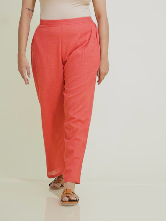 Khadi Cotton Solid Pant