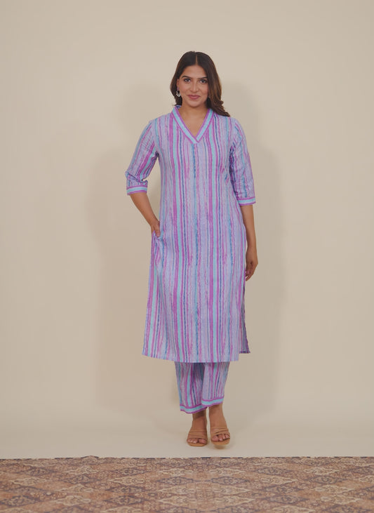 Soft Cotton Striped Kurta