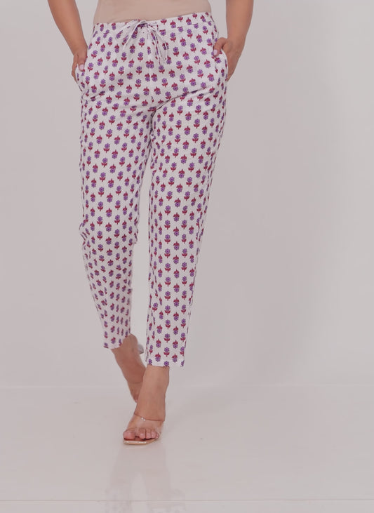 Soft Cotton Floral Pant