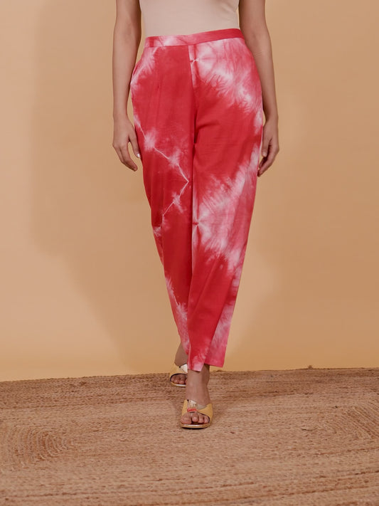 Soft Cotton Tie-Dye Palazzo