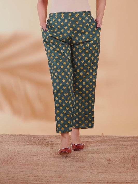 Soft Cotton Floral Pant