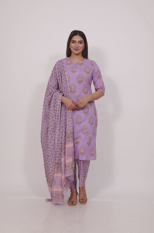 Soft Cotton Butti Kurta